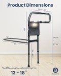 Elderly Bed Rails with Motion Light Safety