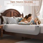 Adjustable Bed Rail for Toddlers – Foldable Guard