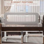 Adjustable Bed Rail for Toddlers – Foldable Guard