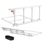 ELENKER Adjustable Folding Bed Safety Rail for Seniors