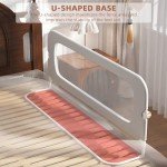 Adjustable Bed Rail for Toddlers – Foldable Guard