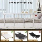 ELENKER Adjustable Folding Bed Safety Rail for Seniors