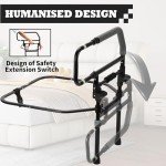 Adjustable Bed Rails for Seniors, Heavy Duty Support