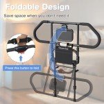 Adjustable Bed Rails with Light & Pocket