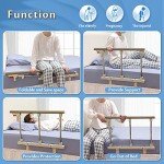 Collapsible Bed Rails for Elderly Safety and Support