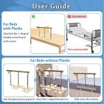 Collapsible Bed Rails for Elderly Safety and Support