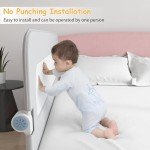 Foldable Baby Bed Rails Guard for Toddlers
