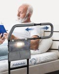 Safety Bed Rails for Elderly Adults with Motion Light