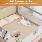 Toddler Bed Rail, 190cm Folding Safety Guard