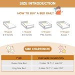 Toddler Bed Rail, 190cm Folding Safety Guard