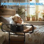 FORTEMOTUS Heavy Duty Bed Rails for Seniors