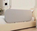 SeseYii Foldable Baby Bed Rail Guard - Grey 32