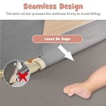 Baby Joy Extra Long Adjustable Bed Rail for Toddlers