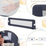 Portable Extra Long Toddler Bed Safety Rail