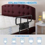 FORTEMOTUS Heavy Duty Bed Rails for Seniors