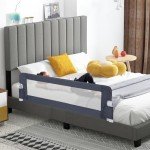 Portable Extra Long Toddler Bed Safety Rail
