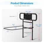 FORTEMOTUS Heavy Duty Bed Rails for Seniors
