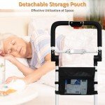 Adjustable Foldable Bed Rails for Elderly Safety