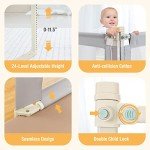 HONEY JOY 77-Inch Portable Toddler Bed Rail