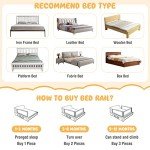 HONEY JOY 77-Inch Portable Toddler Bed Rail