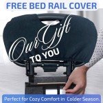 Adjustable Foldable Bed Rails for Seniors Safety
