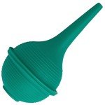 2pk Sterile Ear Syringe 1oz / 30ml Green Rubber Bulb for Washing & Wax Removal