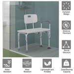 Adjustable 6-Level Shower Transfer Bench Chair