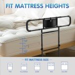 Adjustable Bed Rail for Seniors and Adults