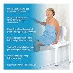 Carex Universal Transfer Bench for Safe Sitting