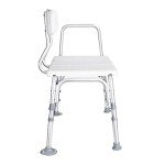 Adjustable Transfer Bench for Seniors and Disabled
