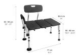 Pepe Tub Transfer Bench for Elderly and Disabled