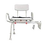 Sliding Transfer Bench with Swivel Seat