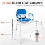 VEVOR Transfer Bench for Seniors and Disabled Users