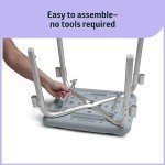 Medline Adjustable Bath Stool with Armrests