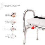 Eagle Health Pro-Slide Adjustable Shower Transfer Bench