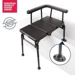 KMINA Non-Slip Bath Bench for Adults