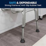 Adjustable Flash Furniture Transfer Bank with Arms