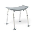 Aluminum Bath Benches Without Back by Medline