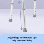 Aluminum Bath Benches Without Back by Medline