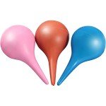 Nuanchu 6 Packs Ear Syringe Bulb for Infant, Baby Rubber Ear Cleaning Bulb for Puppies, Adults 30 ml Soft Hand Ear Washing Squeeze Bulb Removal Tool Ear Syringe (Pink, Blue, Orange)