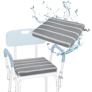 Padded Shower Seat Cushion for Seniors and Disabled