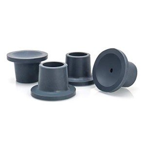 QWORK 4-Pack Non-Slip Rubber Feet for Shower Chairs
