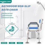 Adjustable Shower Chair for Elderly & Disabled