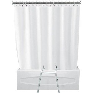Buzzlett Split Shower Curtain for Accessible Transfers