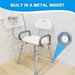 Replacement Shower Chair Feet Pads, 4-Pack