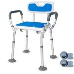 Adjustable Shower Chair for Elderly & Disabled