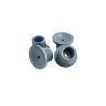 Heavy Duty Rubber Tips for Shower Chairs - 4 Pack