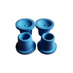 Heavy Duty Rubber Tips for Shower Chairs - 4 Pack