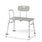 Medline Transfer Bench and Folding Walker Combo