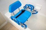 HydroSlide Adjustable Shower Chair for Seniors